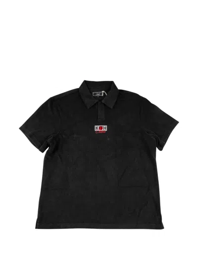 Kith Japan Osaka Drew Polo Shirt In Black