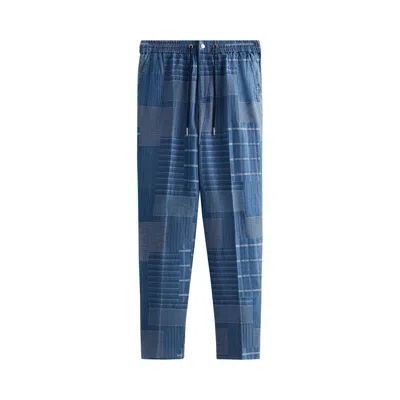 Pre-owned Kith Japanese Indigo Jqd Stryker Pant 'indigo' In Blue