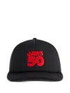 Kith Jaws 50 Aaron Baseballkappe In Black