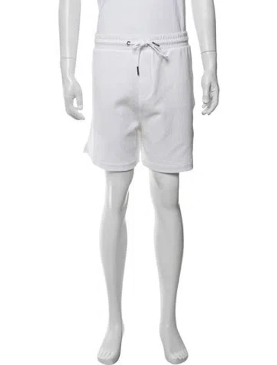Pre-owned Kith Jogger Shorts In White