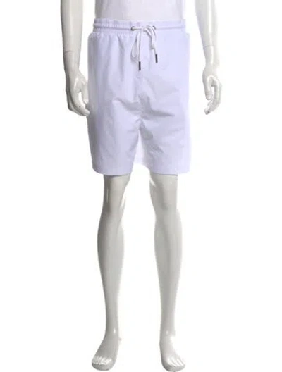 Pre-owned Kith Jogger Shorts In White