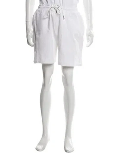 Pre-owned Kith Jogger Shorts In White
