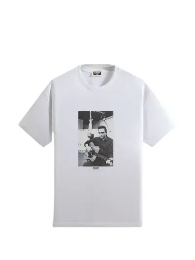 Kith Johnny Cash Graphic-print T-shirt In White