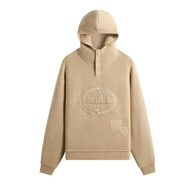 Pre-owned Kith Juneau Pullover Hoodie 'veil' | Tan | Men's Size Xxl