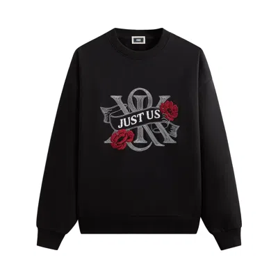 Pre-owned Kith Just Us Crewneck 'black' | Men's Size S
