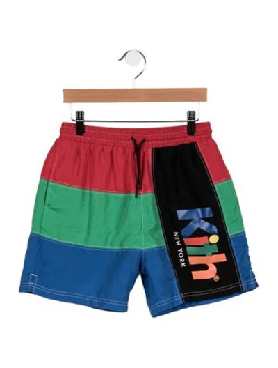 Pre-owned Kith Kids Boys Casual Shorts In Red