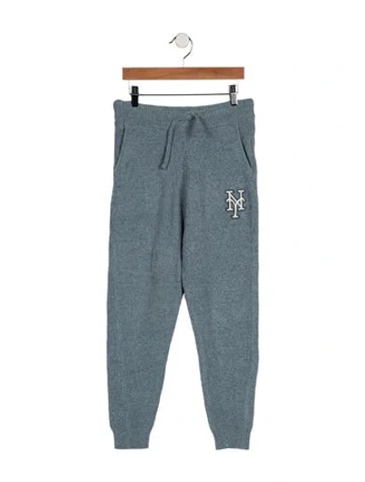 Pre-owned Kith Kids Boys Jogger Pants In Blue