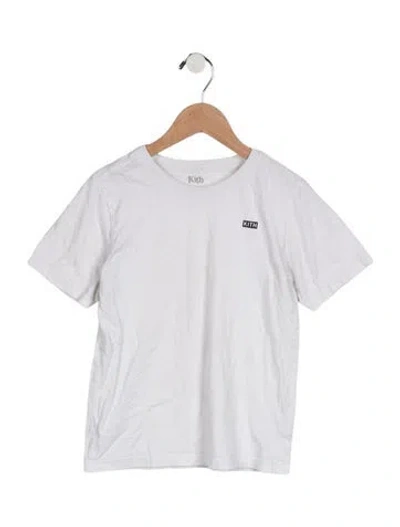 Pre-owned Kith Babies' Kids Boys' Logo Print T-shirt In White