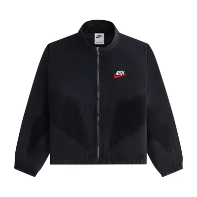Pre-owned Kith Kids For Nike Track Jacket 'black' | Kid's Size M