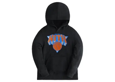 Pre-owned Kith Kids New York Knicks Hoodie In Black
