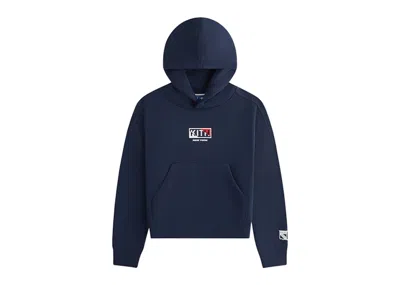 Pre-owned Kith Kids X New York Rangers New York Nelson Hoodie In Nocturnal