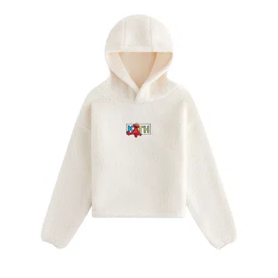 Pre-owned Kith Kids X Sesame Street Sherpa Hoodie 'sandrift' | Cream | Kid's Size S