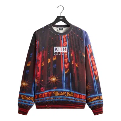 Kith Mas 2025 For The Radio City Rockettes Nelson Crewneck 'black' In Multi
