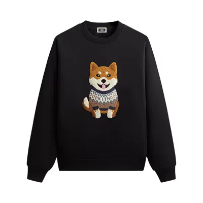 Pre-owned Kith Mas Shiba Nelson Crewneck Black 'stadium' | Green | Men's Size L