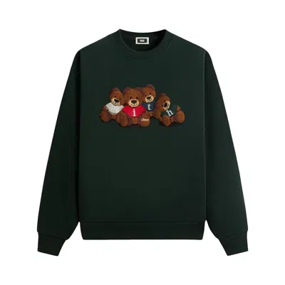 Pre-owned Kith Mas Teddy & Friends Nelson Crewneck 'stadium' | Green | Men's Size Xl