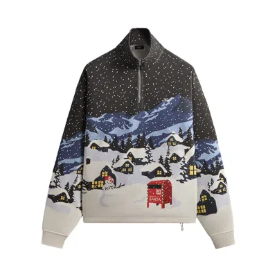 Pre-owned Kith Mas Village Quarter Zip 'black' | Men's Size Xxl