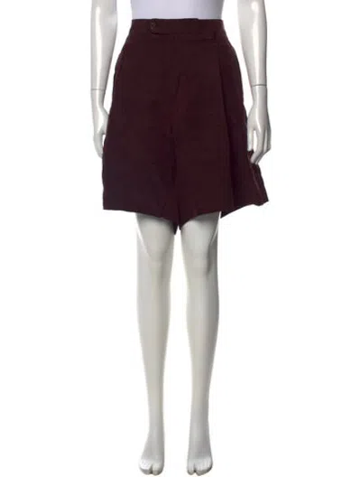 Pre-owned Kith Knee-length Shorts In Burgundy