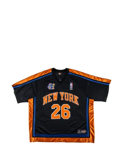 Kith Knicks 2026 Champio Leon T-shirt In Black
