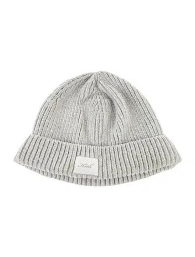 Pre-owned Kith Knit Script Beanie. In Green