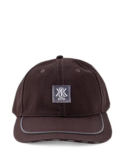 Kith Ktech Six-panel Baseball Cap In Brown