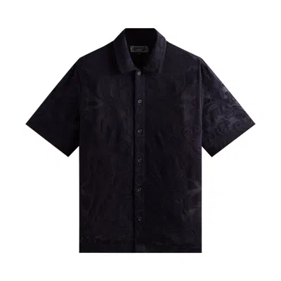 Pre-owned Kith Lace Reade Shirt 'ink' | Black | Men's Size L