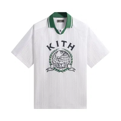 Pre-owned Kith Ladder Lace Jason Jersey 'white' | Men's Size S