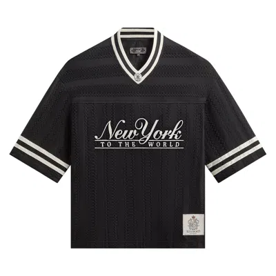 Pre-owned Kith Ladder Lace Julian Jersey 'black' | Men's Size L