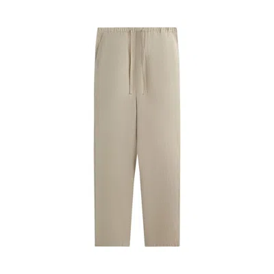 Pre-owned Kith Landry Pant 'trace' | Cream | Men's Size M In White