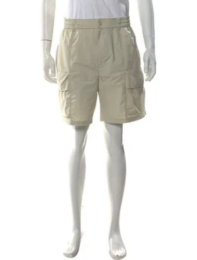 Pre-owned Kith Latex Cargo Shorts In Neutral