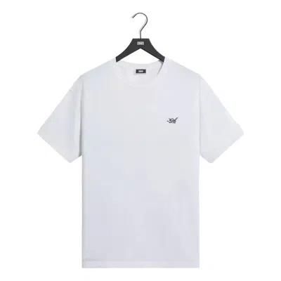 Kith Lax T-shirt 'white' In Red