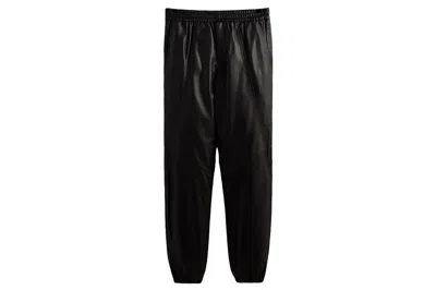 Pre-owned Kith Leather Sennet Pant Black