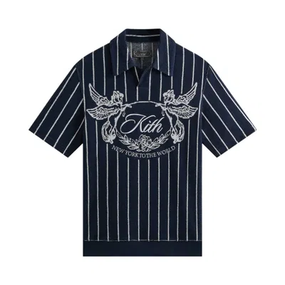 Pre-owned Kith Leo Terry Polo 'nocturnal' | Blue | Men's Size Xxl