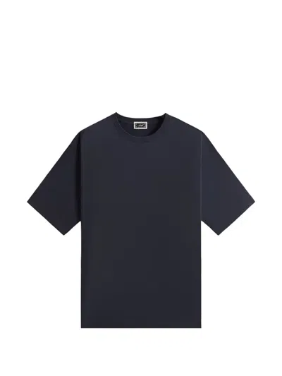 Kith Leonard Logo-patch T-shirt In Blue