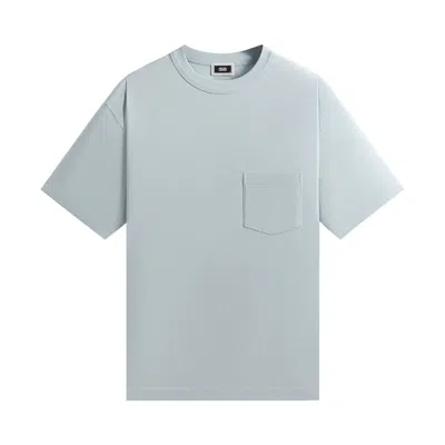 Pre-owned Kith Leonard Pocket Tee 'light Indigo' | Blue | Men's Size Xxl