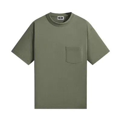 Pre-owned Kith Leonard Pocket Tee 'tinge' | Green | Men's Size Xl