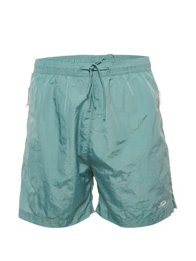 Pre-owned Kith Logo Embroidery Trousers In Blue