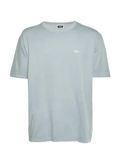 Pre-owned Kith Logo Graphic T-shirt In Blue