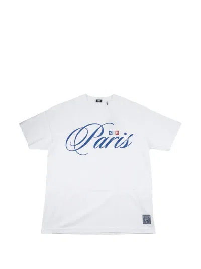 Kith Logo Script T-shirt In White