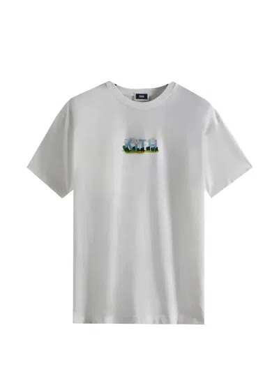 Kith Logo T-shirt In White