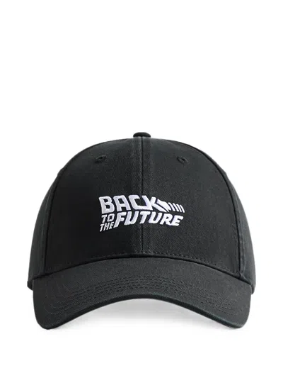 Kith Logo-detail Cap In Black