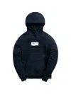 Kith Logo-print Drawstring Hoodie In Blue