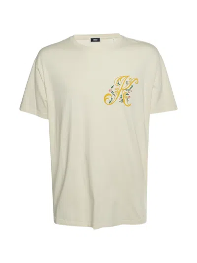 Pre-owned Kith Logo-print T-shirt In Yellow