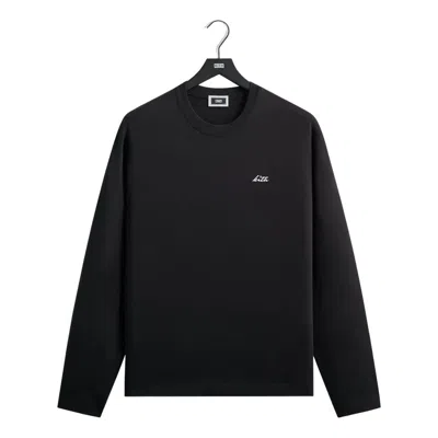 Kith Long Sleeve Alex Boxy T-shirt 'black'