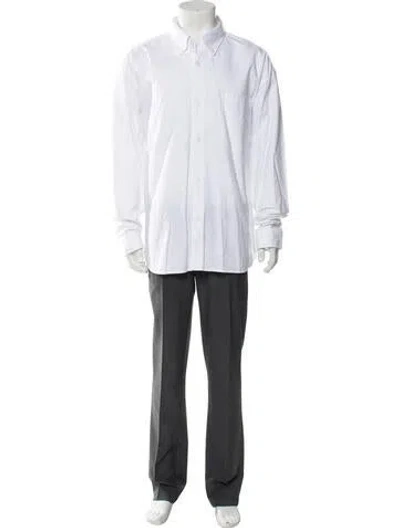 Pre-owned Kith Long Sleeve Dress Shirt W/ Tags In White