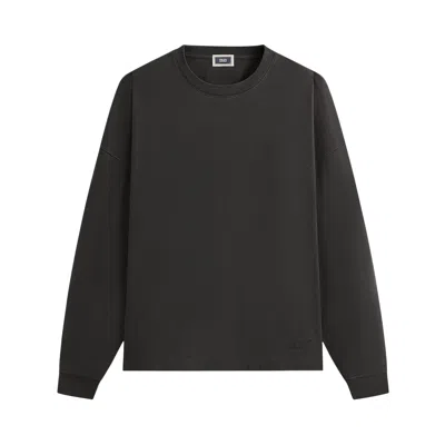 Pre-owned Kith Long-sleeve Lawson Tee 'black' | Men's Size Xxl