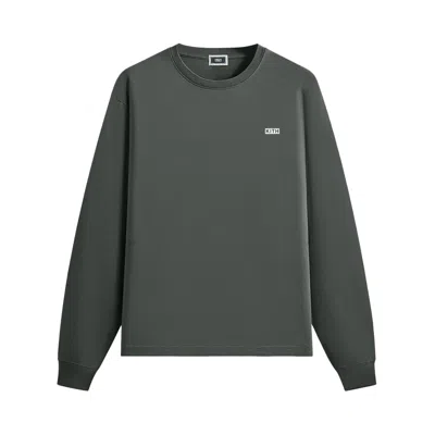 Pre-owned Kith Long Sleeve Lax Tee 'asteroid' | Black | Men's Size Xxl