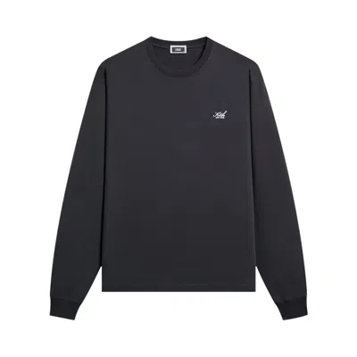 Pre-owned Kith Long Sleeve Lax Tee 'black' | Men's Size Xs