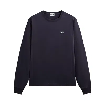 Pre-owned Kith Long Sleeve Lax Tee 'ink' | Black | Men's Size L