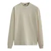 Kith Long-sleeve Lax Tee 'sandrift' In Gray