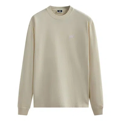 Kith Long-sleeve Lax Tee 'sandrift' In Grey